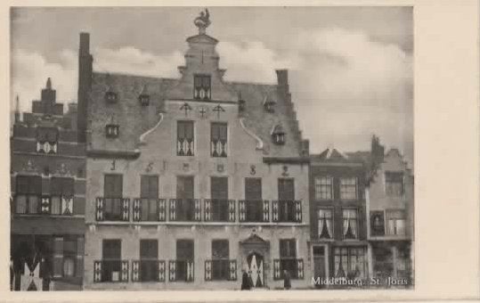 Middelburg St. Joris, Verzenden, 1940 tot 1960, Ongelopen, Zeeland