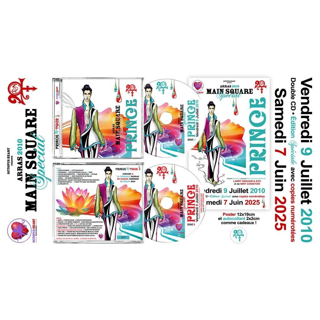 Prince - 20TEN (Arras 2010) Main Square Special 2CD, Import, Live-album, Nieuw in verpakking, Verzenden