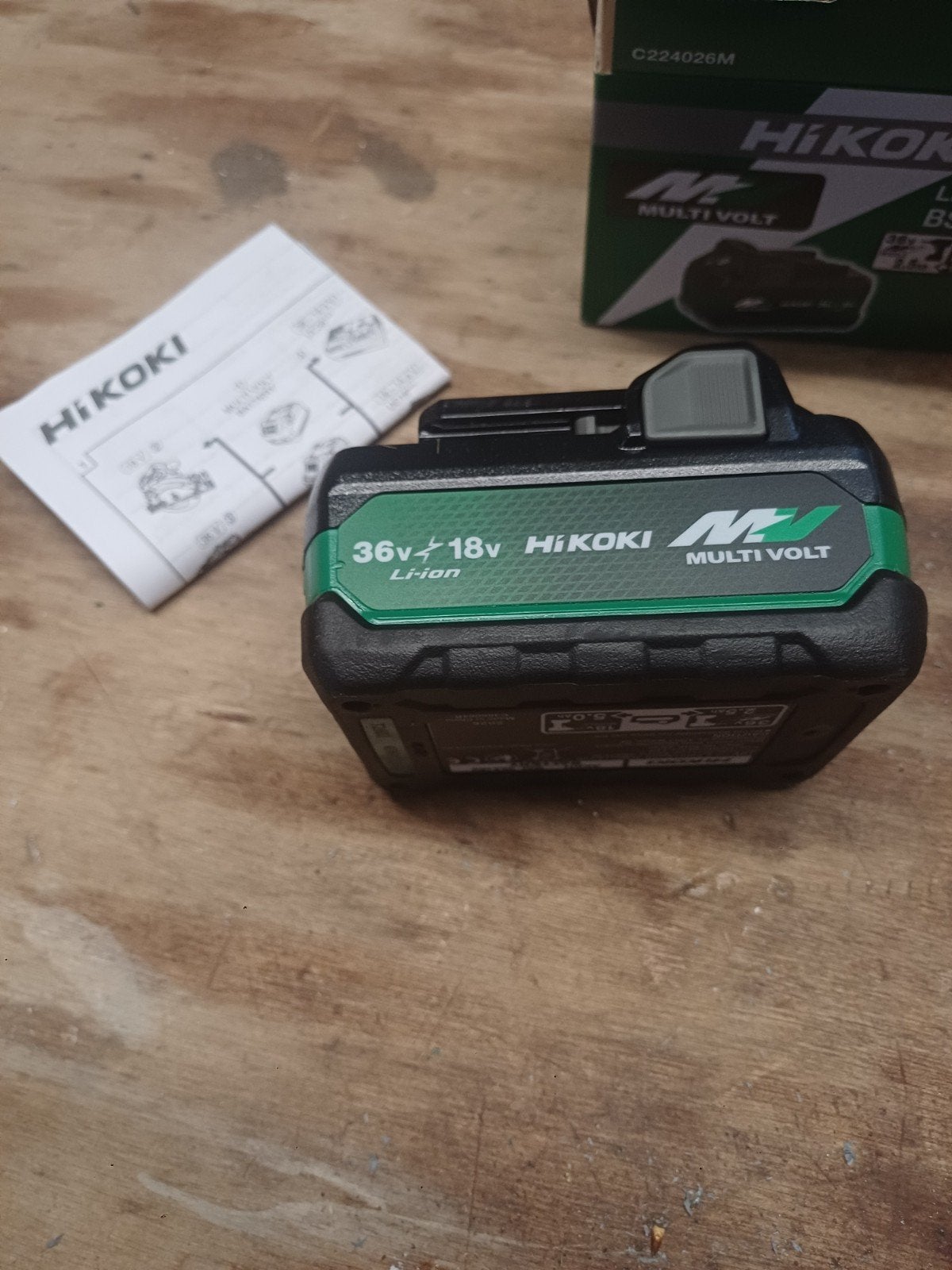 Hikoki Multi Volt Li-ion Accu BSL 36A18X 36V/18V 2.5Ah/5.0Ah, Ophalen of Verzenden
