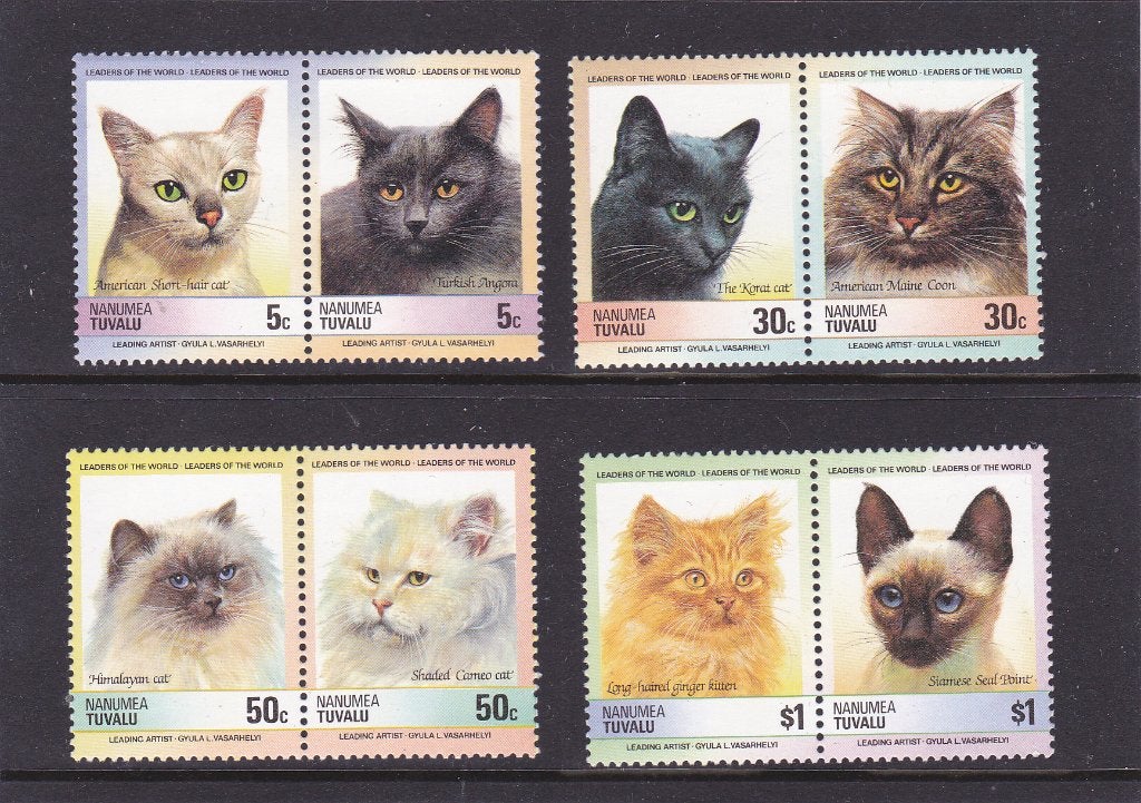 Katten Poezen Tuvalu (S502), Verzenden, Postfris, Dier of Natuur