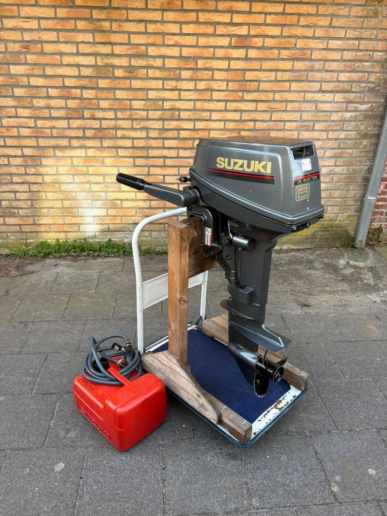 Suzuki 8 pk 2 takt korstaart buitenboordmotor oil injection., Ophalen, Gebruikt, 5 tot 10 pk, Buitenboordmotor