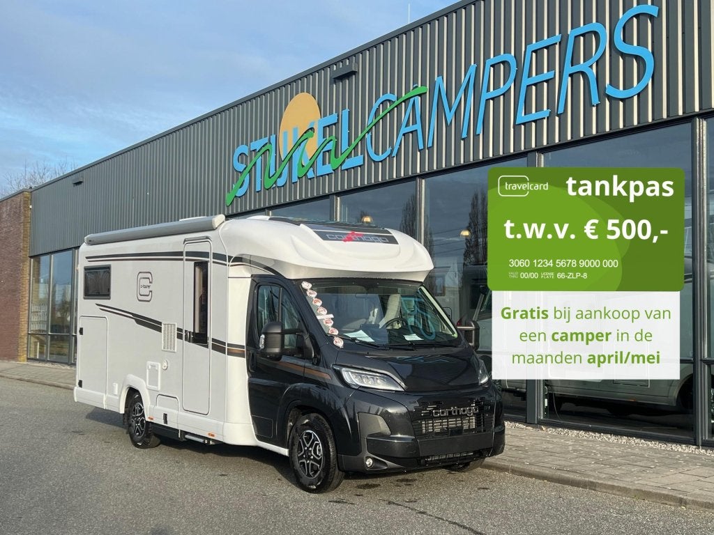 Carthago C1-Tourer T 145 RB LE 180PK AUT, Caravans en Kamperen, Campers, Automaat, Fiat, Bedrijf, Diesel