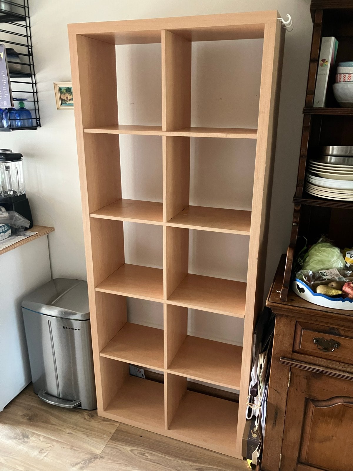 Kast vergelijkbaar met kallax, asap ophalen (gratis), Ophalen, Met plank(en), Gebruikt, 50 tot 100 cm