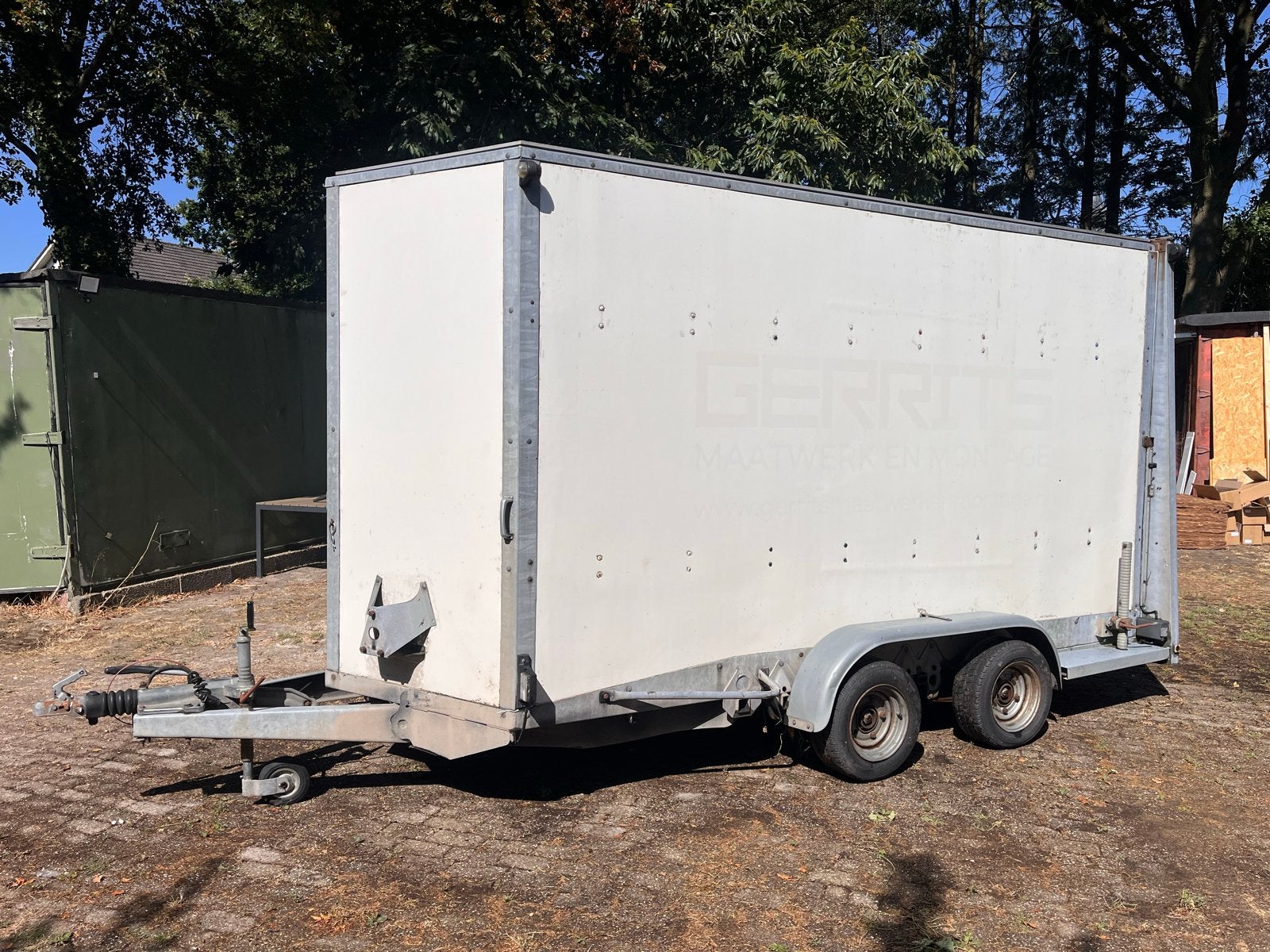 Ifor Williams Gesloten Aanhangwagen - BV126G, Ophalen, Gebruikt