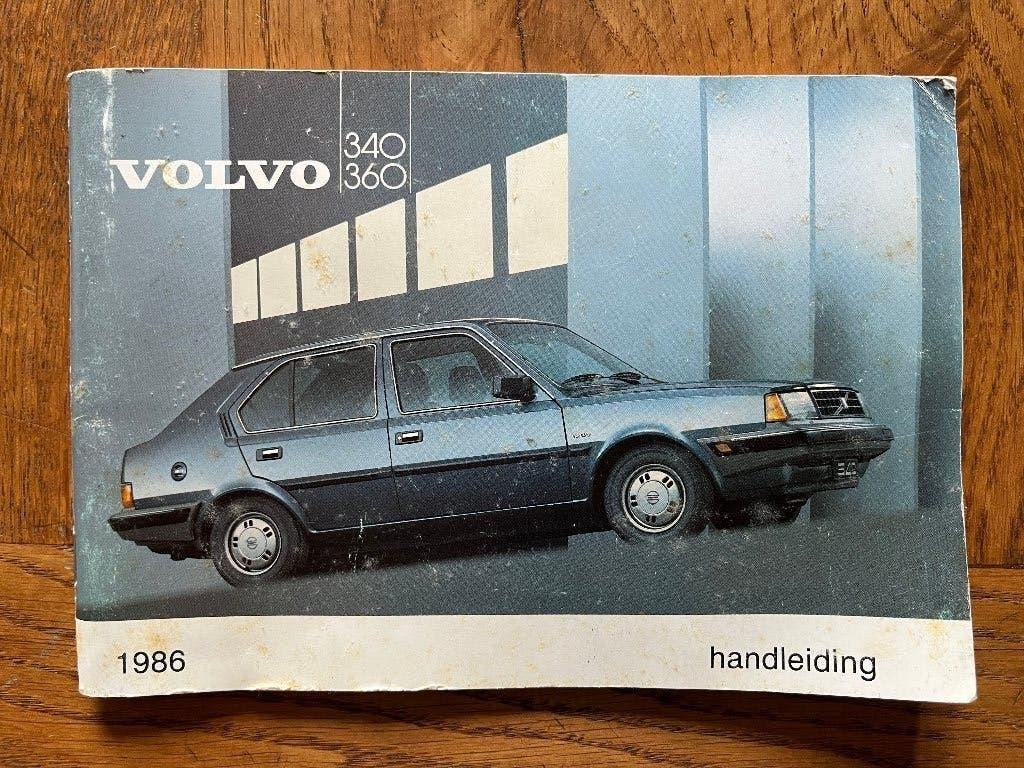 Volvo 340 / 360 Handleiding - 1986, Ophalen of Verzenden