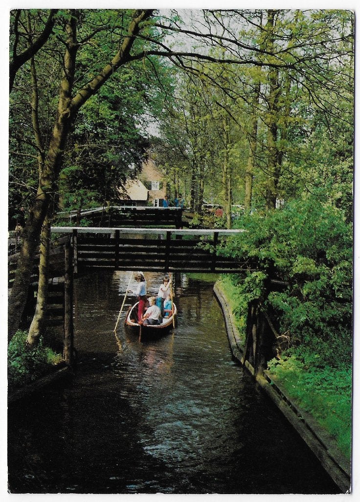 Giethoorn Gelopen Ansichtkaart ( B5643), Ophalen of Verzenden, Voor 1920, Gelopen, Overijssel