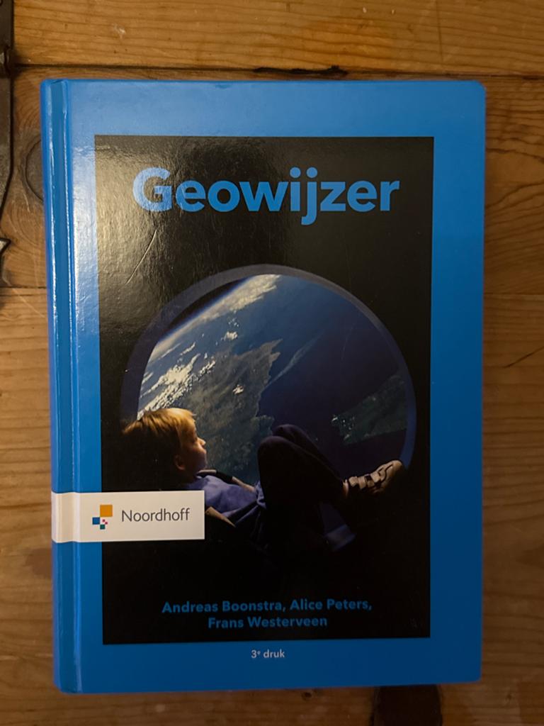 GeoWijzer voor de pabo, Boeken, Ophalen, Zo goed als nieuw, Andreas Boonstra; Alice Peters; Frans Westerveen