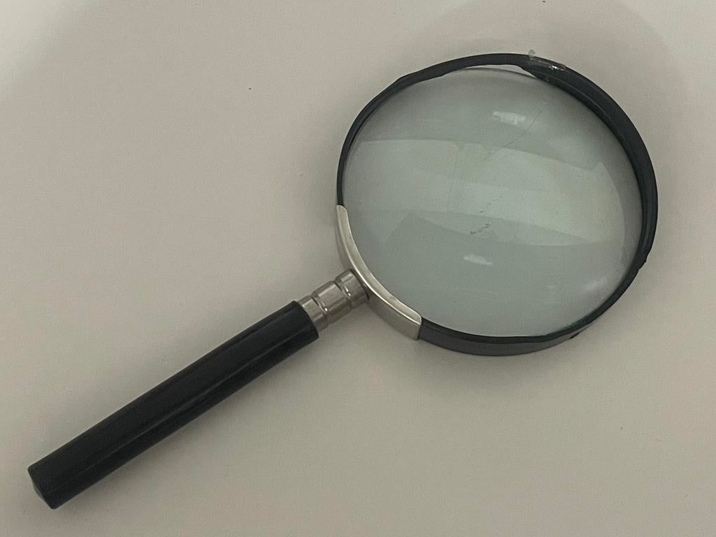 Vergrootglas, Ophalen of Verzenden, Zo goed als nieuw, Vergrootglas of Loep