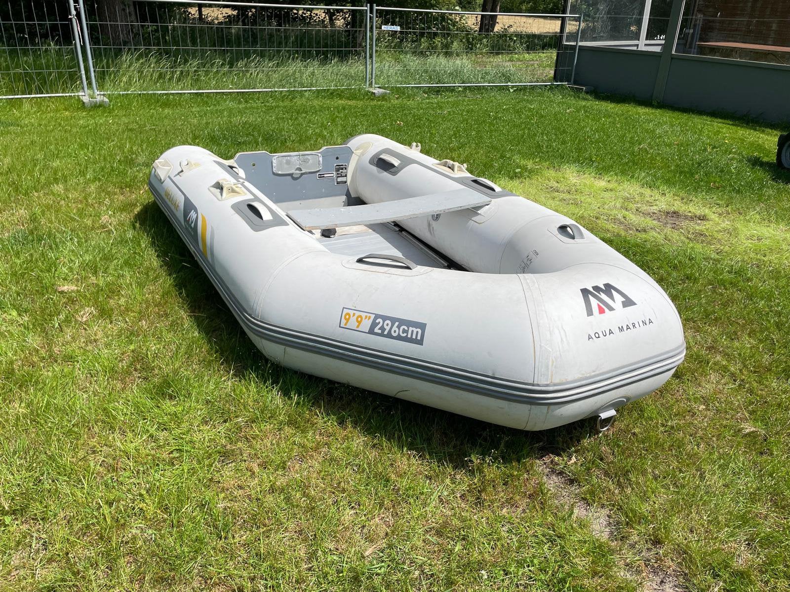 Aqua marine deluxe rubberboot met 4 pk 4 takt mercury, Ophalen, Zo goed als nieuw, Mercury