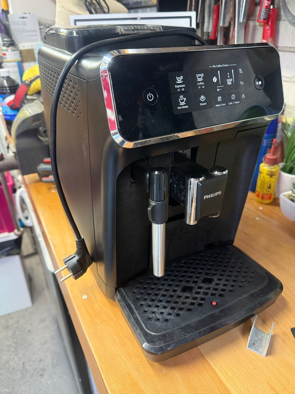 Philips 2200 serie koffieapparaat, Afneembaar waterreservoir, Gebruikt, Koffiemachine, 4 tot 10 kopjes