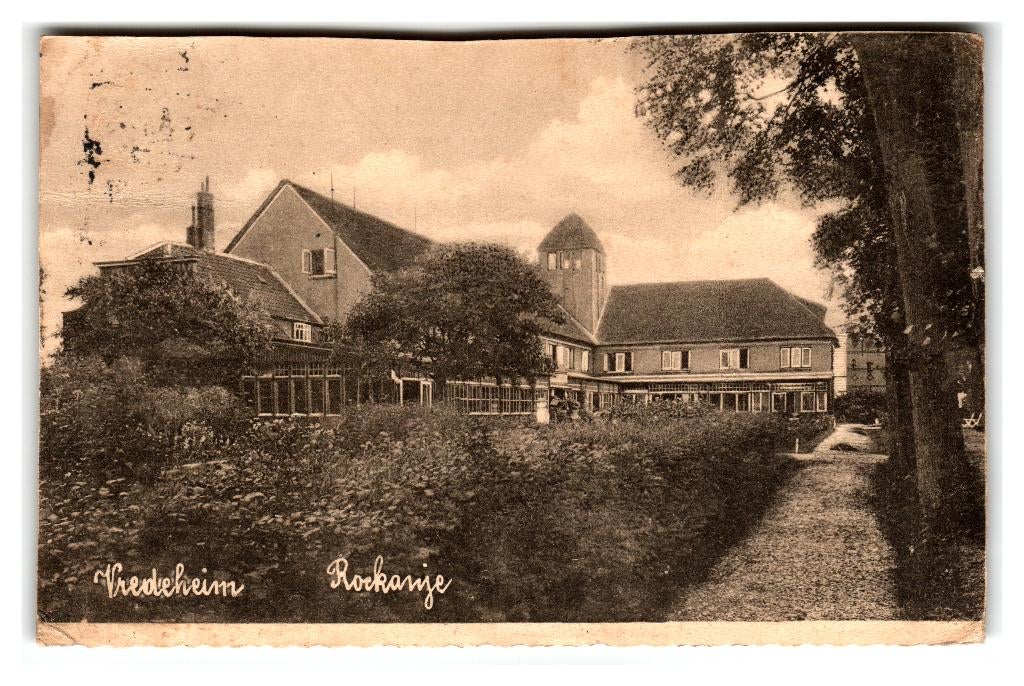 Rockanje, Vredeheim, Verzenden, 1920 tot 1940, Gelopen, Zuid-Holland