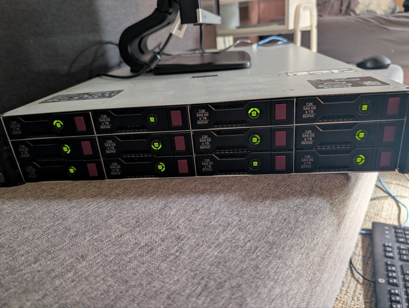 HPE ProLiant DL380 Gen10 Server - Xeon Silver 4110, 64GB RAM, Computers en Software, Servers, Ophalen, Gebruikt, 2 tot 3 Ghz, 64 GB