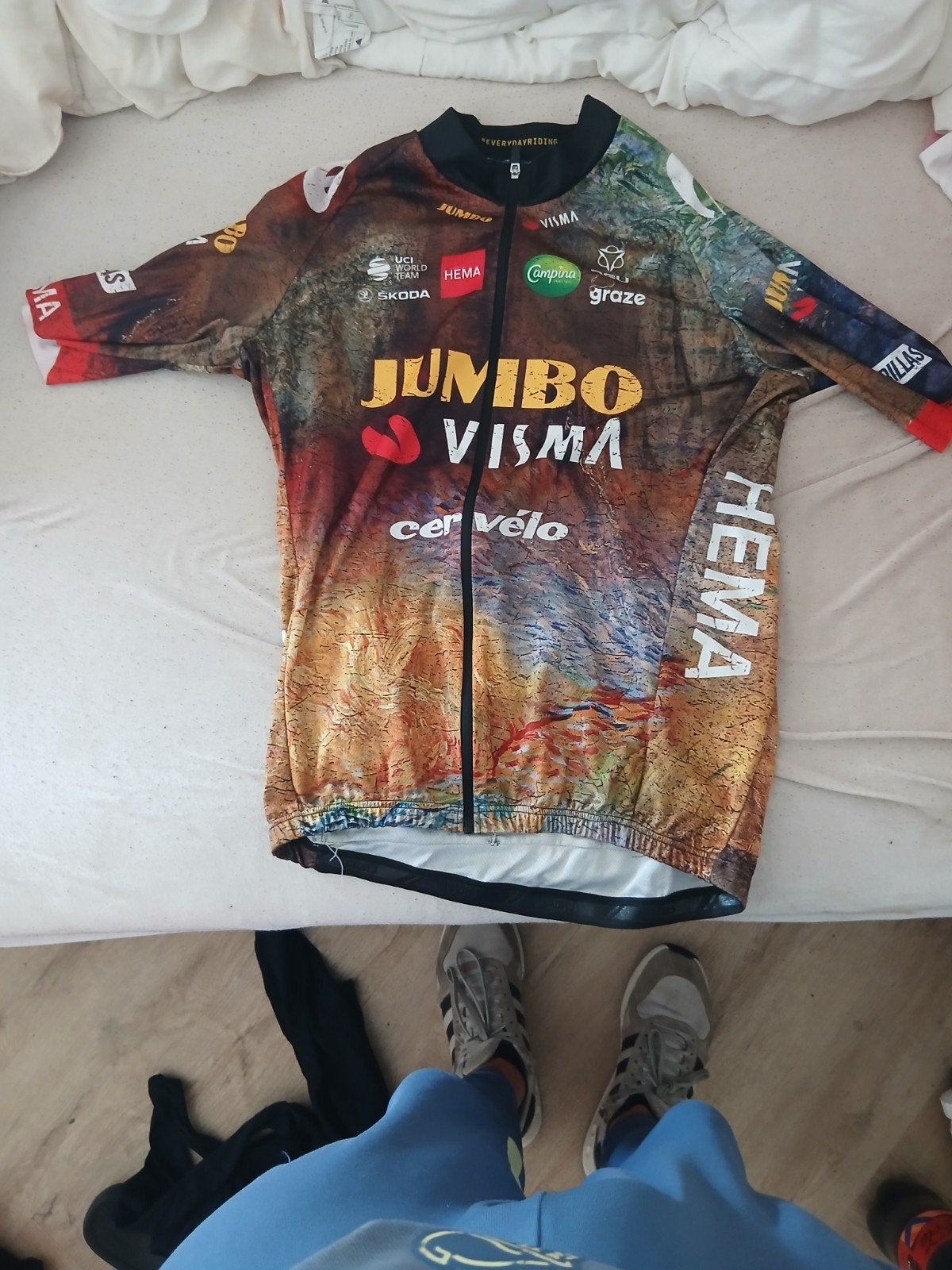 Jumbo visma tourshirt maat xl, Ophalen, Heren, Zo goed als nieuw, XL