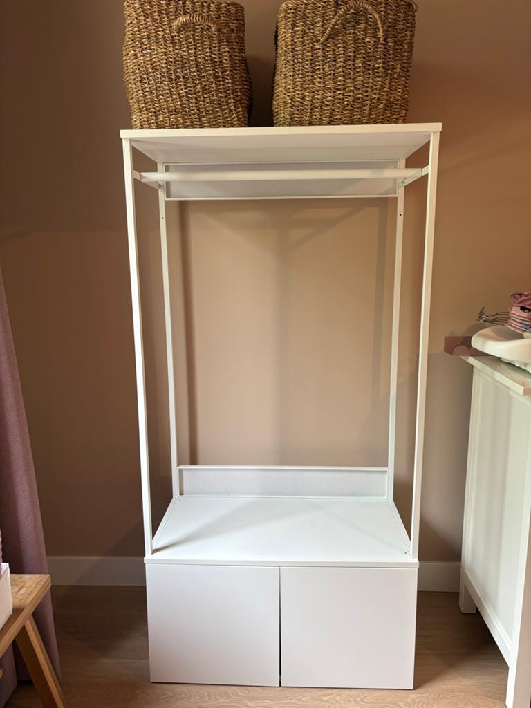 Ikea Platsa open element met basiselement en deurtjes, Ophalen, 100 tot 150 cm, 50 tot 100 cm, Zo goed als nieuw