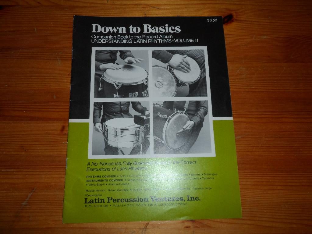 Down to basics companion book - volume 2, Gebruikt, Drums of Percussie, Les of Cursus, Ophalen of Verzenden