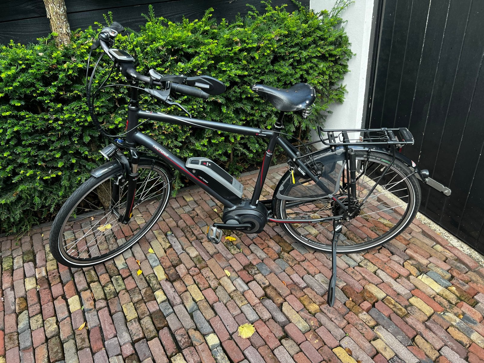 Victoria e-Trekking 7.7 elektrische fiets met 2 originele sl, Zo goed als nieuw, 51 tot 55 cm, 50 km per accu of meer, Ophalen