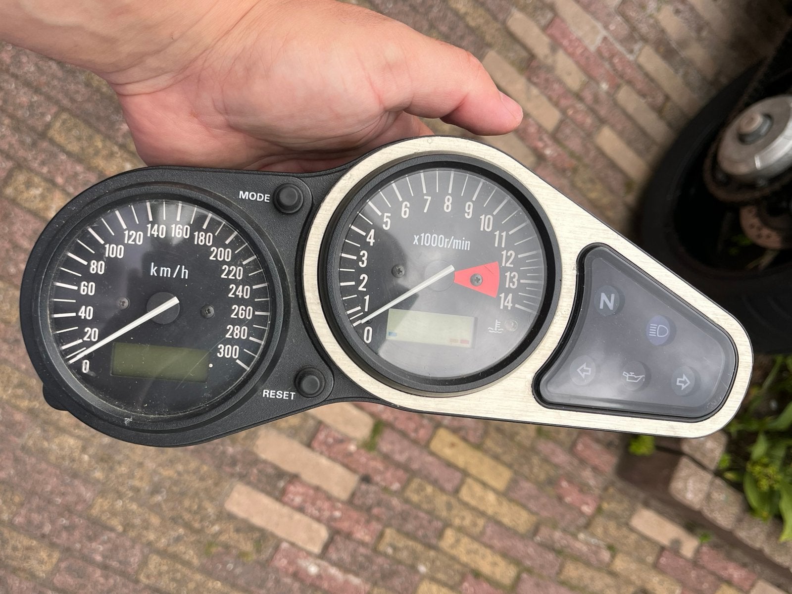 Zx9r 1998 kilometerteller, Ophalen of Verzenden, Gebruikt