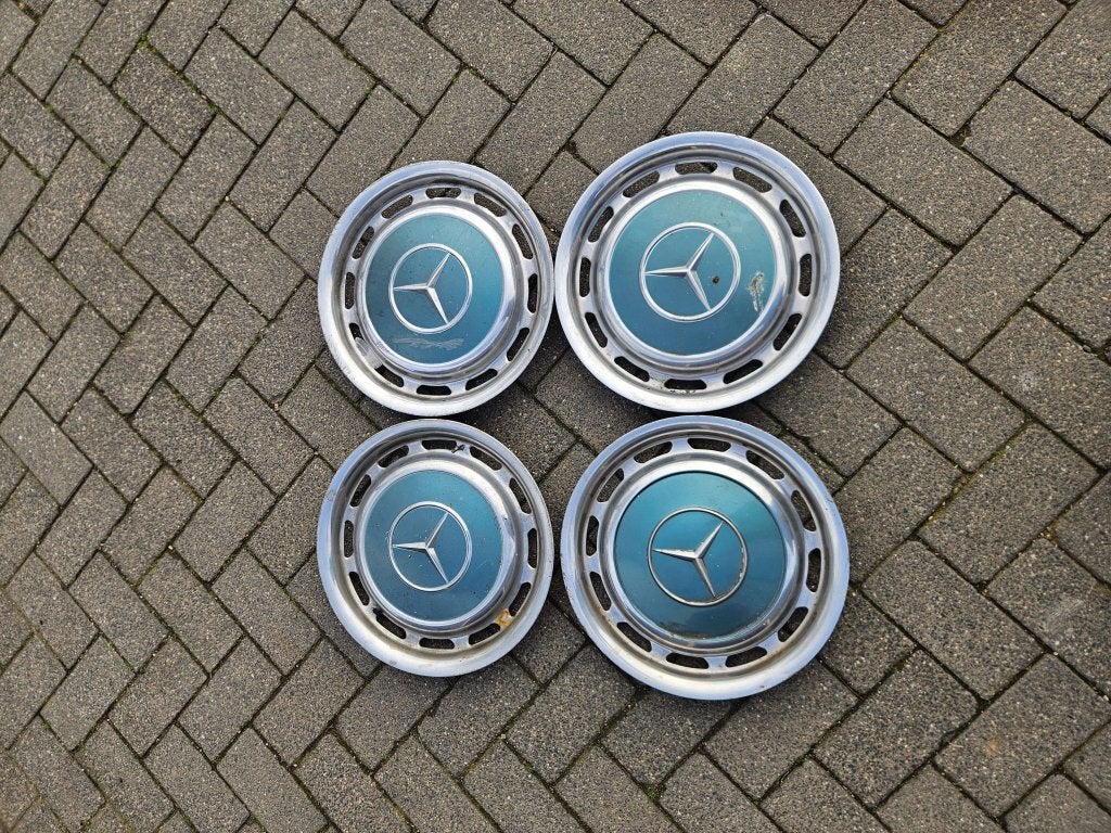 STALEN WIELDOPPEN OLDTIMER 15 INCH, Niet ingevuld, Niet ingevuld, Niet ingevuld, Mercedes-Benz