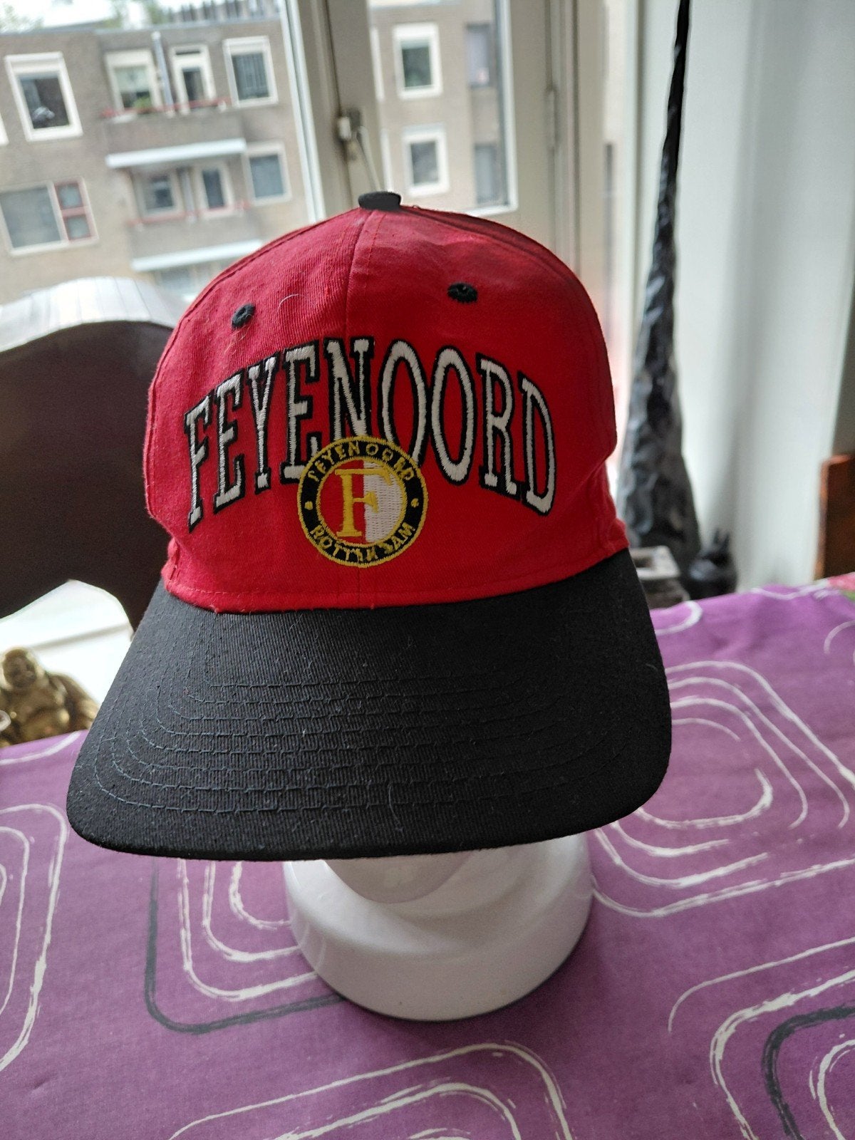 Vintage feyenoord pet jaren 80, Kleding | Heren, Hoeden en Petten, Ophalen of Verzenden, Feyenoord, Pet
