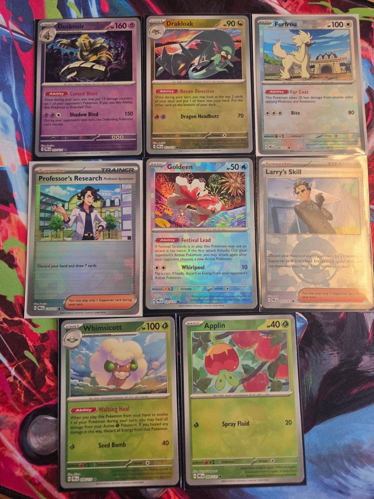Pokemon pokeball kaarten Prismatic Evolutions!, Ophalen of Verzenden, Zo goed als nieuw, Meerdere kaarten