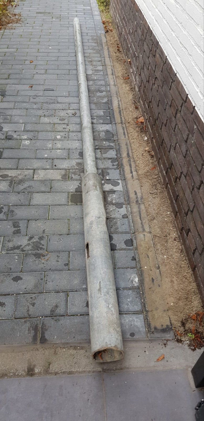 galvaniche paal, Ophalen, Zo goed als nieuw, Minder dan 180 cm, Palen