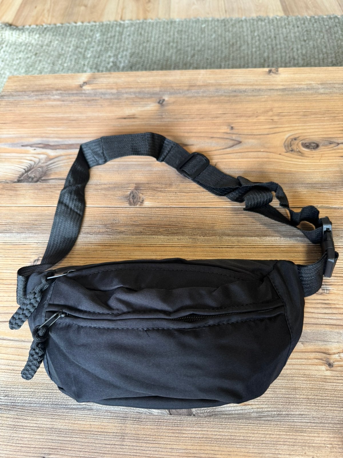 Crossbodytas nieuw unisex 2 vakken, Sieraden, Tassen en Uiterlijk, Ophalen of Verzenden, Nieuw, Zwart