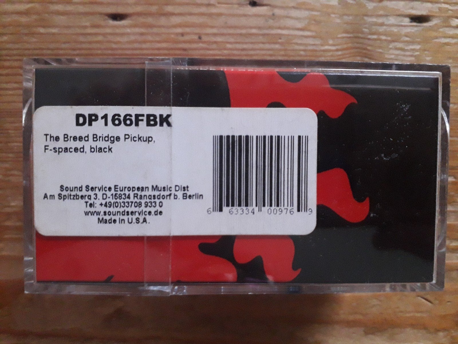 DiMarzio The Breed, DP166FBK, F-spaced bridge Pickup, Muziek en Instrumenten, Ophalen of Verzenden, Nieuw, Elektrische gitaar