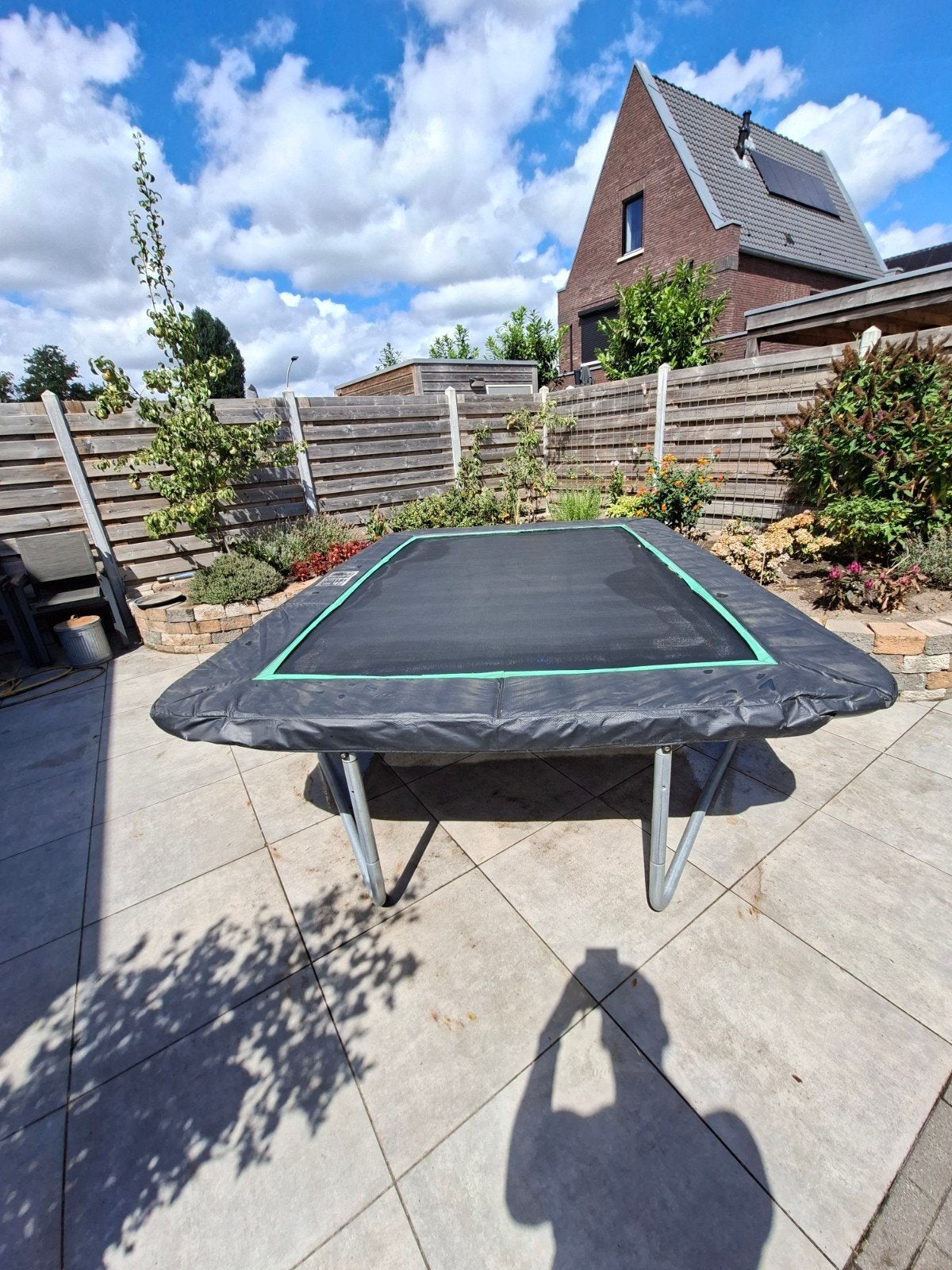 trampoline ovaal 305 / 210, Kinderen en Baby's, Speelgoed | Buiten | Trampolines, Ophalen, Gebruikt