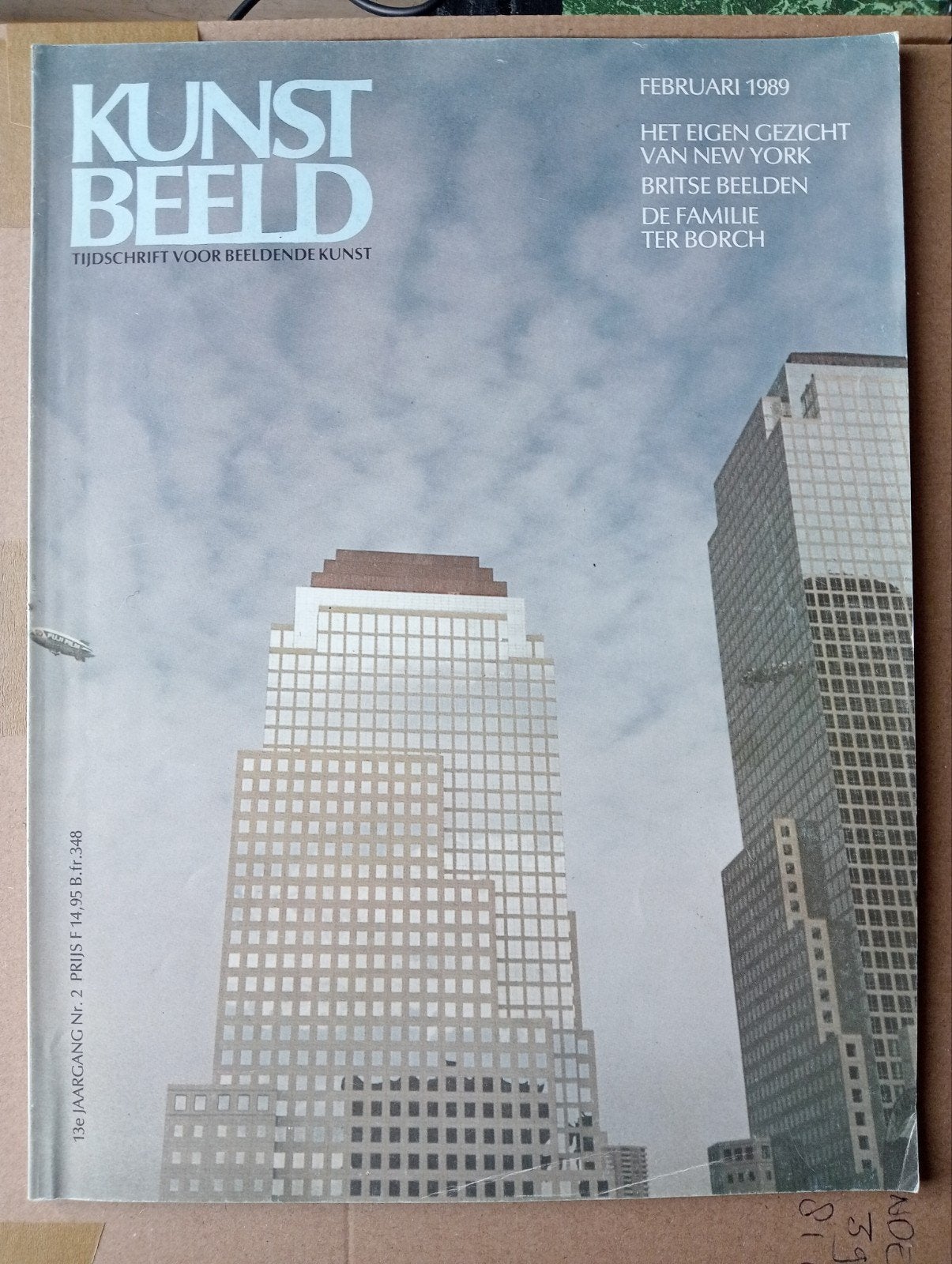 Kunstbeeld Tijdschrift voor Beeldende Kunst - Februari 1989, Ophalen of Verzenden, Gelezen, Muziek, Film of Tv