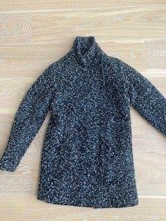 Jas , mantel van bouclé stof van Garcia Jeans mt. 152, Meisje, Garcia Jeans, Ophalen of Verzenden, Zo goed als nieuw