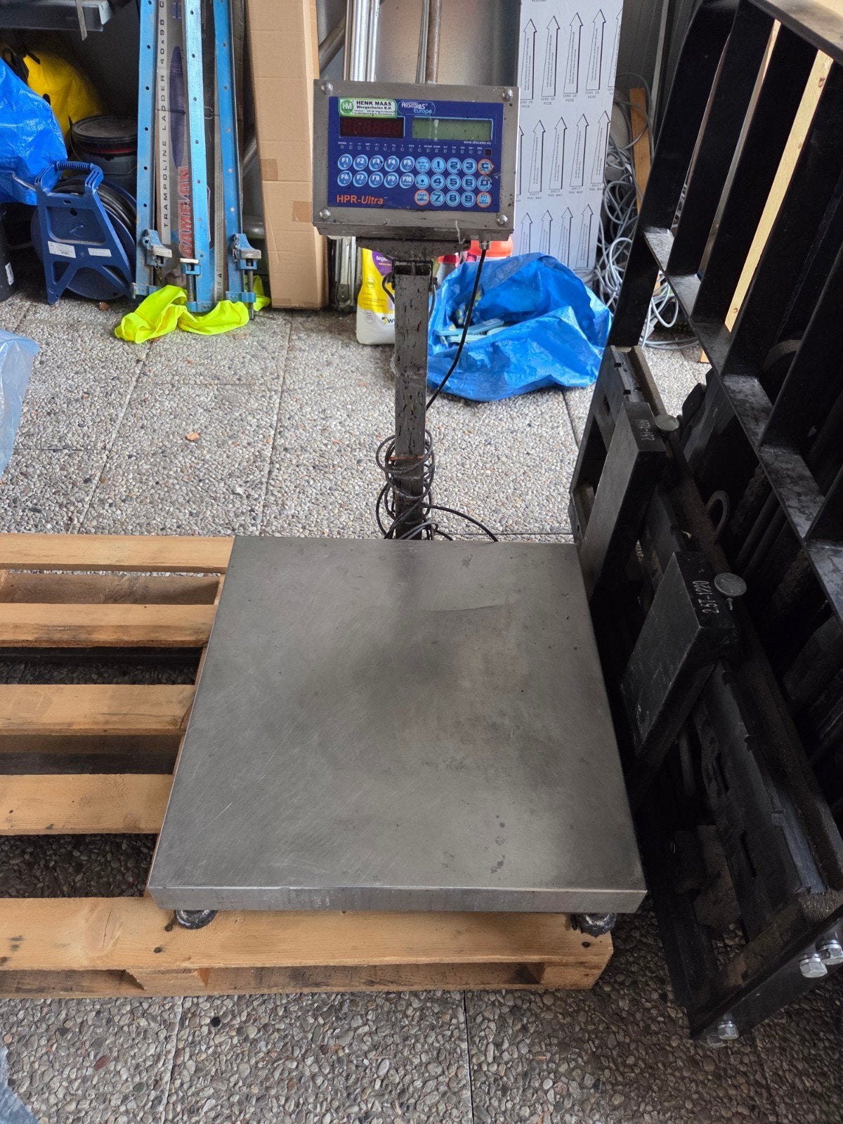 Sartorius Vloerweegschaal - Robuust en Betrouwbaar, Ophalen of Verzenden, Gebruikt, Vloerweegschaal, 200 kg of meer