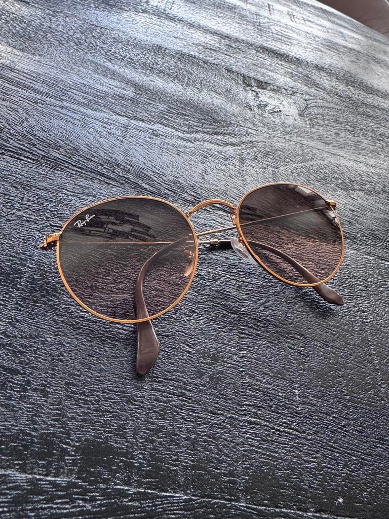 Ray-Ban zonnebril, Gebruikt, Zonnebril, Bruin, Ophalen of Verzenden