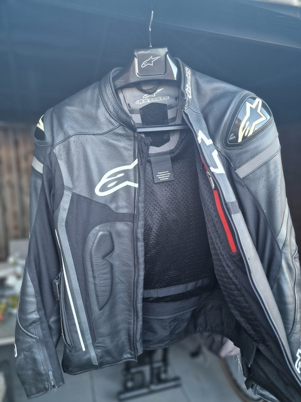 Alpinestars 2 delige motorpak, Motoren, Ophalen, Tweedehands