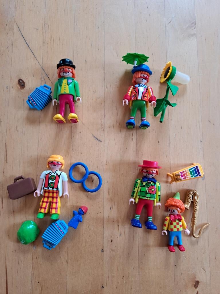 Playmobil clowns, Ophalen of Verzenden, Zo goed als nieuw