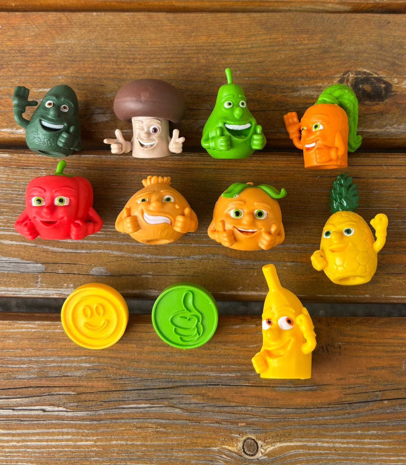 Jan linders groente fruit Toppeez + limited edition stempel, Ophalen of Verzenden