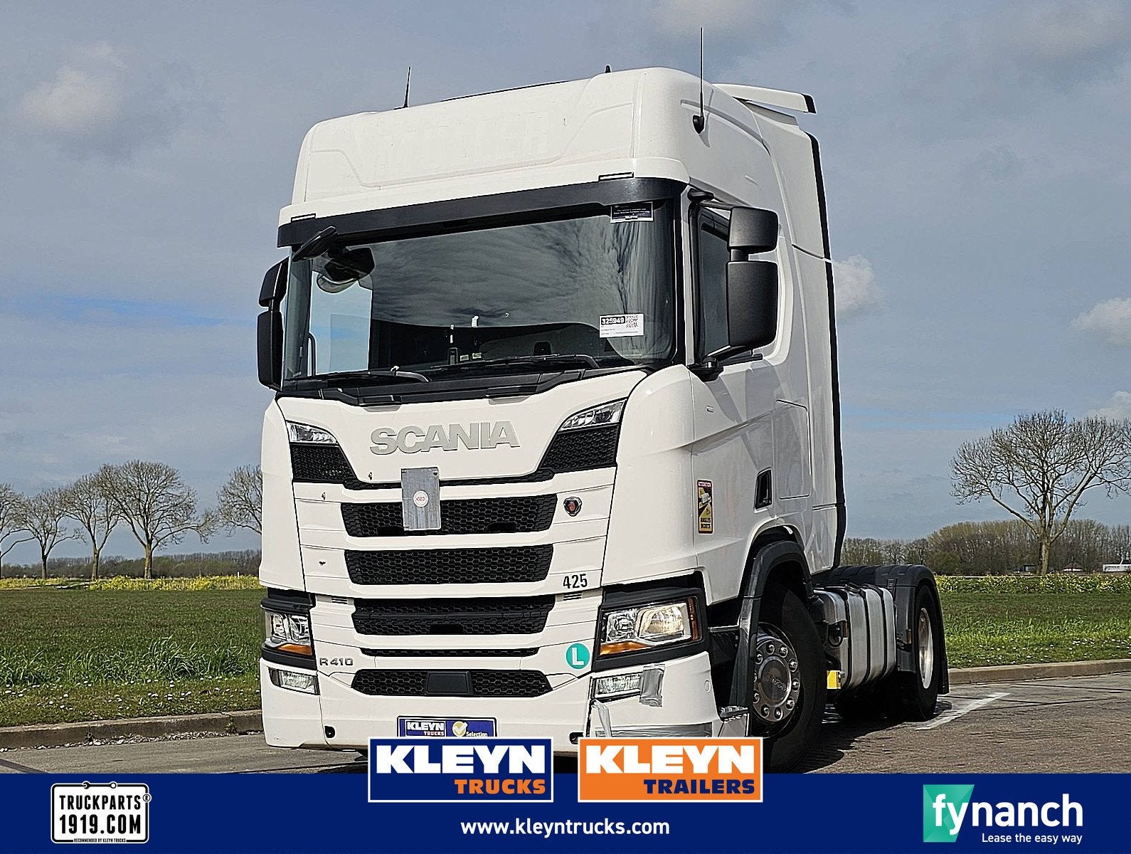 SCANIA R410 retarder 2x tank, Auto's, Vrachtwagens, Automaat, Euro 6, Scania, Wit