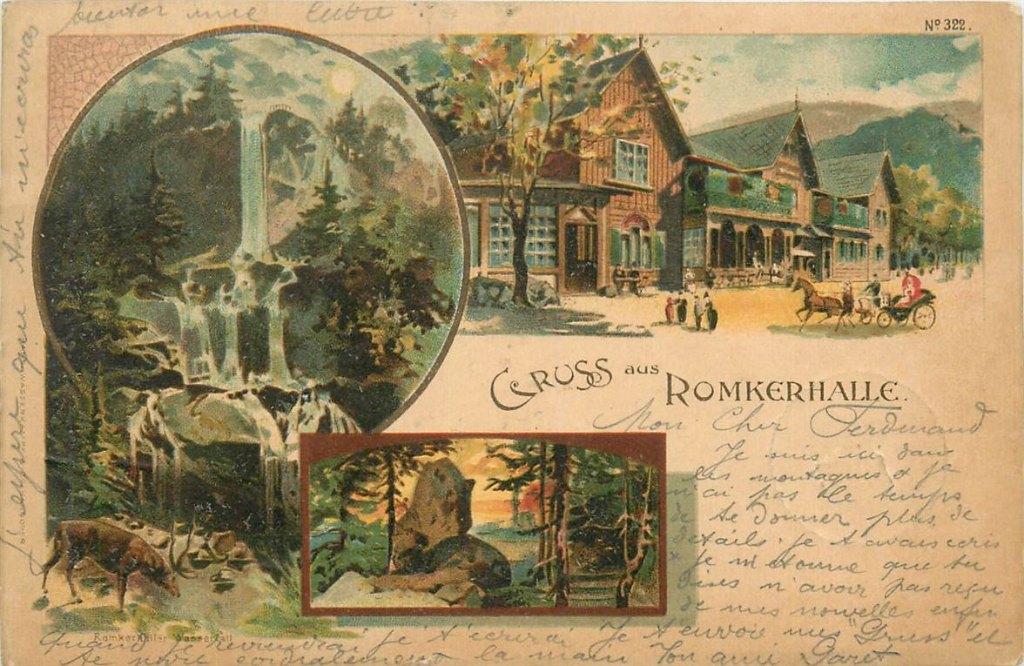 701-274-003 Romkerhalle Goslar, Verzenden, Voor 1920, Duitsland