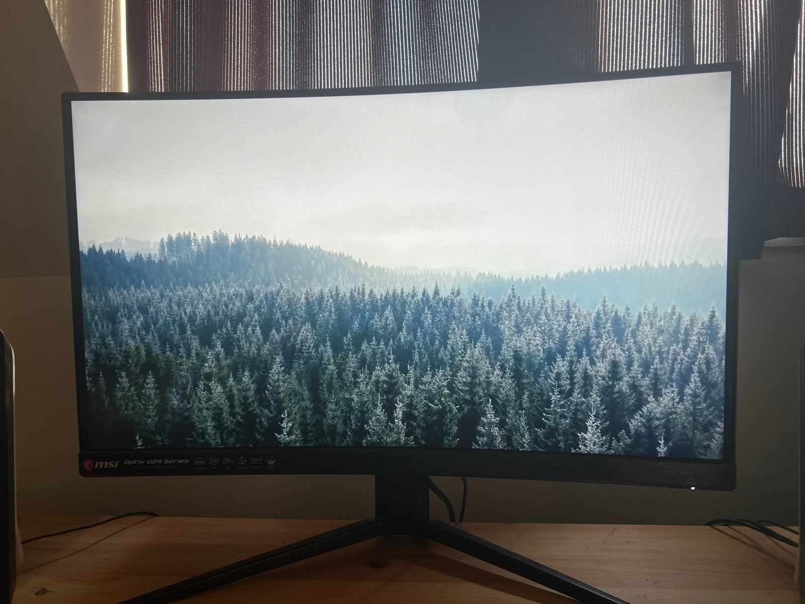 MSI Optix G24C4 24 inch Gaming Monitor 144Hz Full HD Curved, Computers en Software, Monitoren, Gaming, Gebruikt, 101 t/m 150 Hz