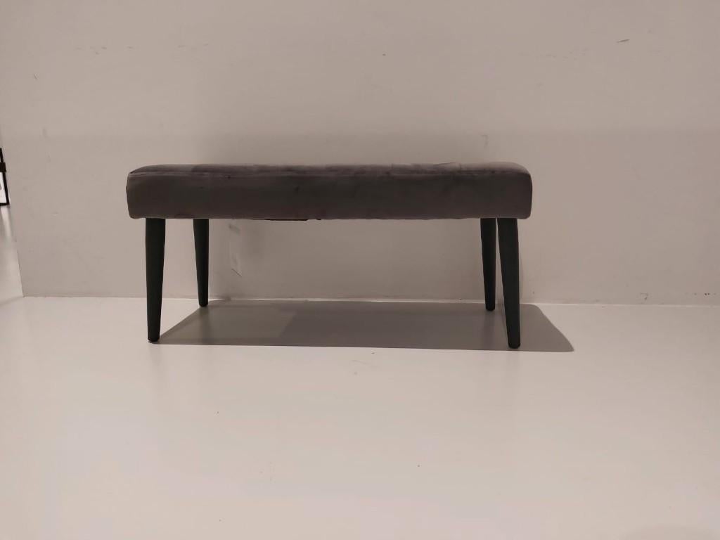 Kidsmill Liva Bankje Dark Grey, Huis en Inrichting, Banken | Sofa's en Chaises Longues, Ophalen, Minder dan 75 cm, Minder dan 150 cm
