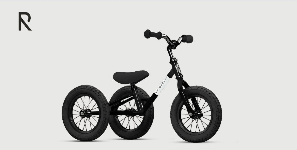 Loopfiets Veloretti zwart, Ophalen, Zo goed als nieuw, Loopfiets