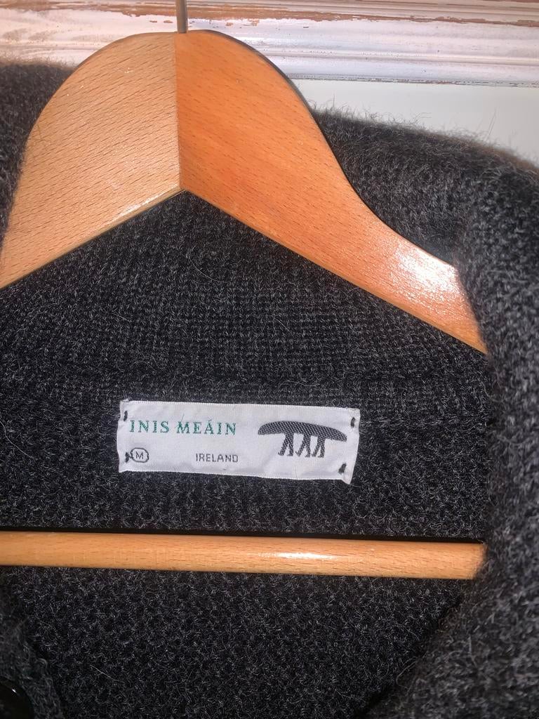 Inis Meain 100% Alpaca Vest - Heerlijk Warm en Stijlvol, Ophalen of Verzenden, Zo goed als nieuw, Maat 48/50 (M), Grijs