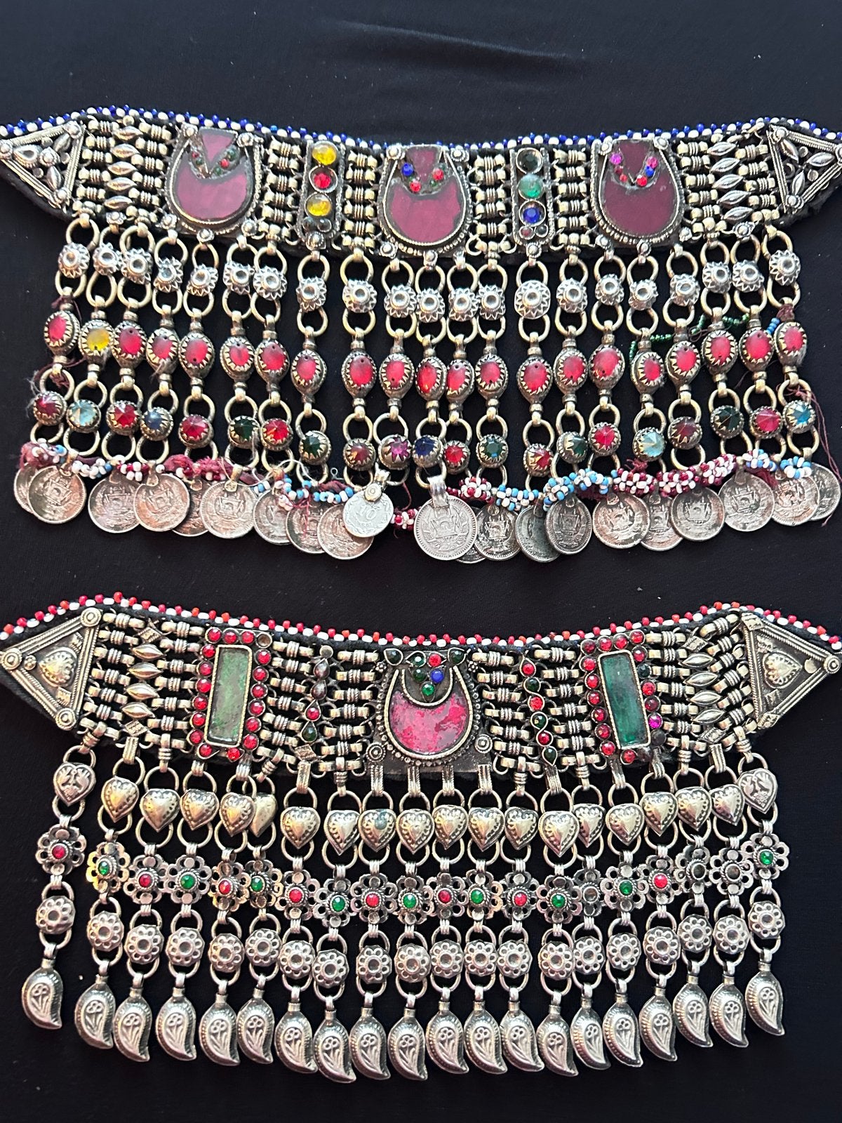 Prachtige handgemaakte Afghaanse oude Kuchi kettingen, Sieraden, Tassen en Uiterlijk, Overige materialen, Gebruikt, Ophalen of Verzenden