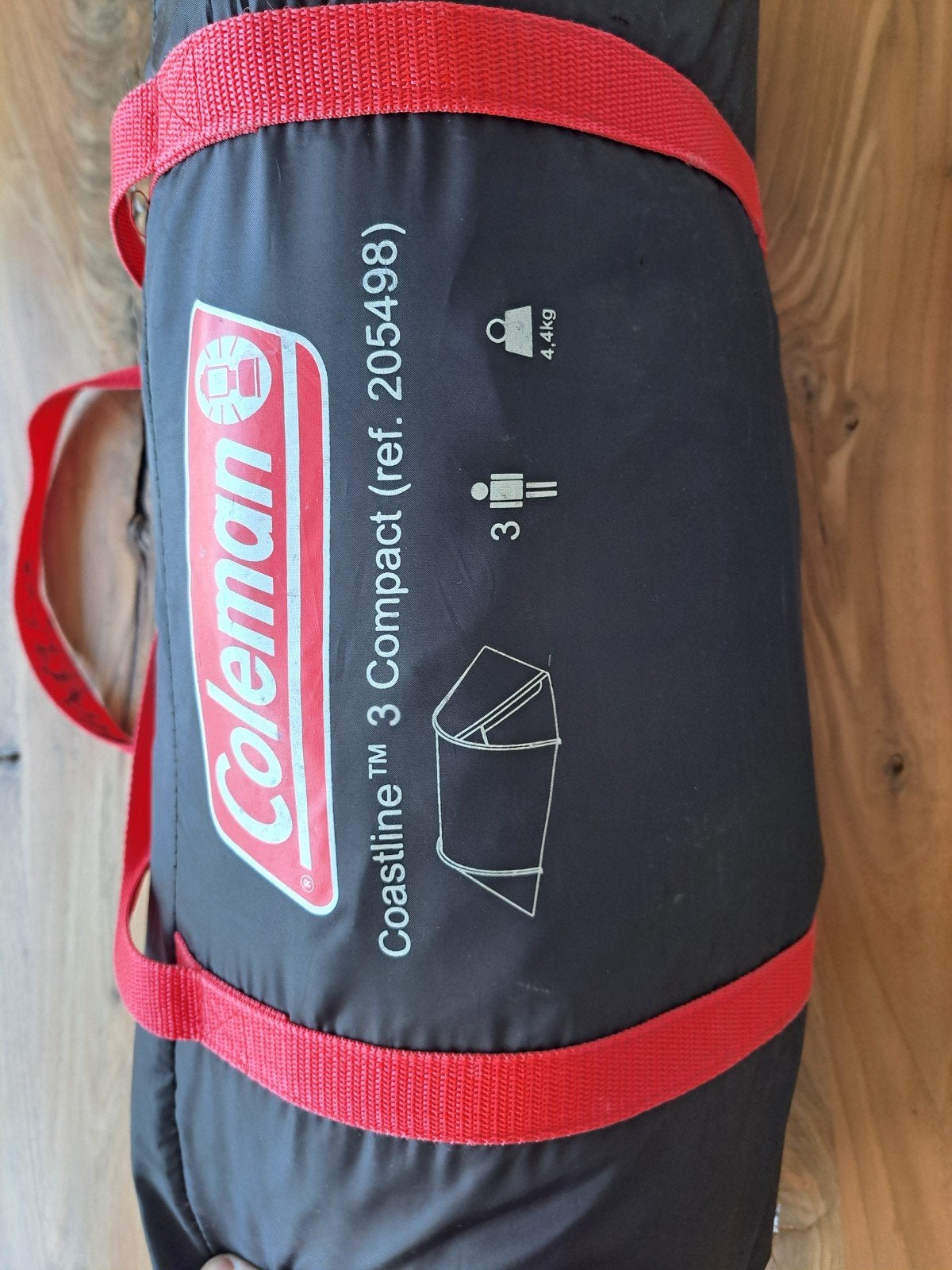 Coleman Coastline 3 Compact Tent zonder binnentent!, Ophalen of Verzenden, Zo goed als nieuw, Tot en met 2