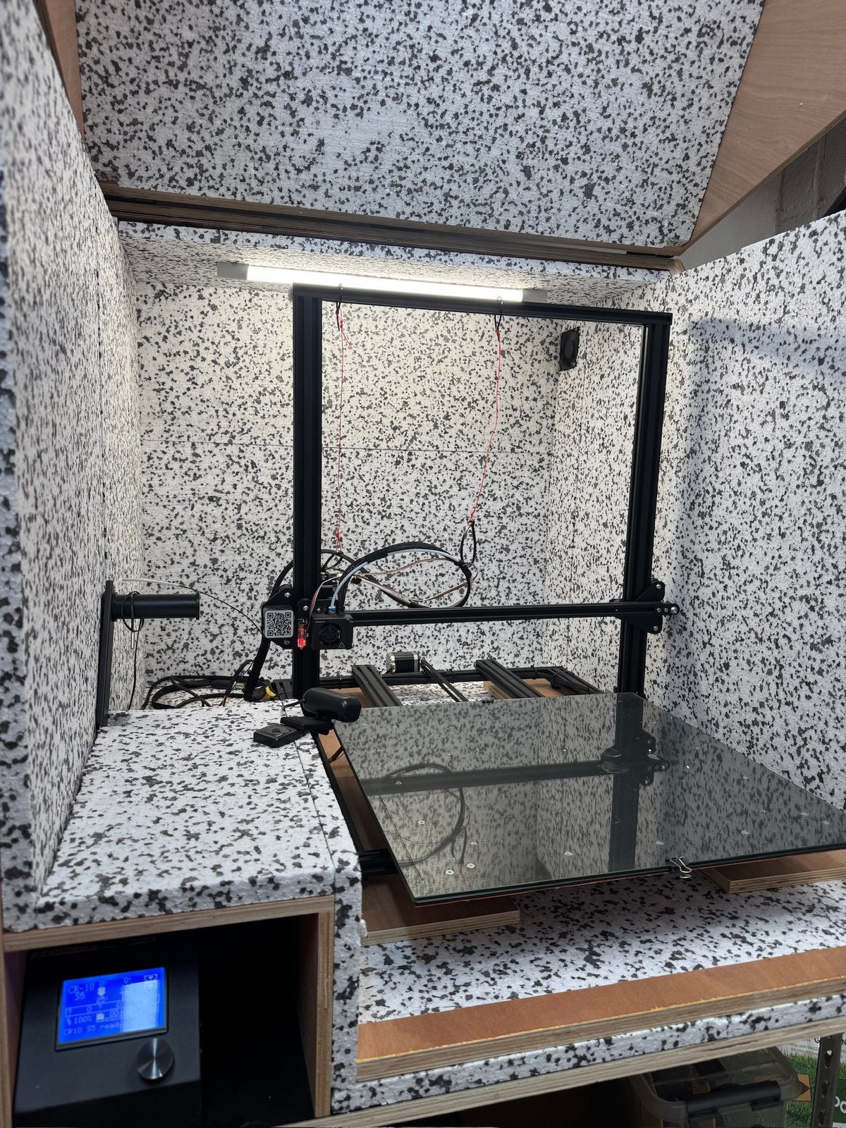 Creality CR-10 S5 + Kast + OctoPrint, Computers en Software, 3D Printers, Ophalen, Gebruikt, Ingebouwde Wi-Fi, Filament