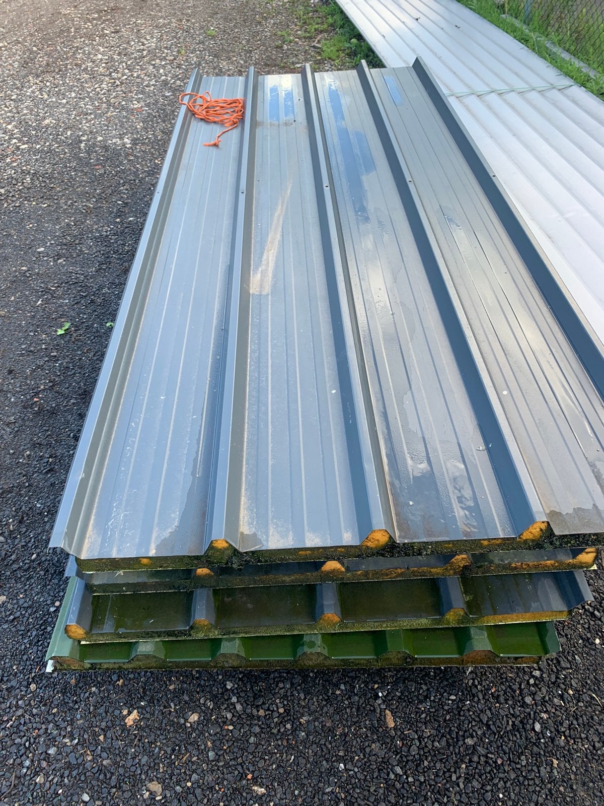 Isolatie platen, Ophalen, Gebruikt