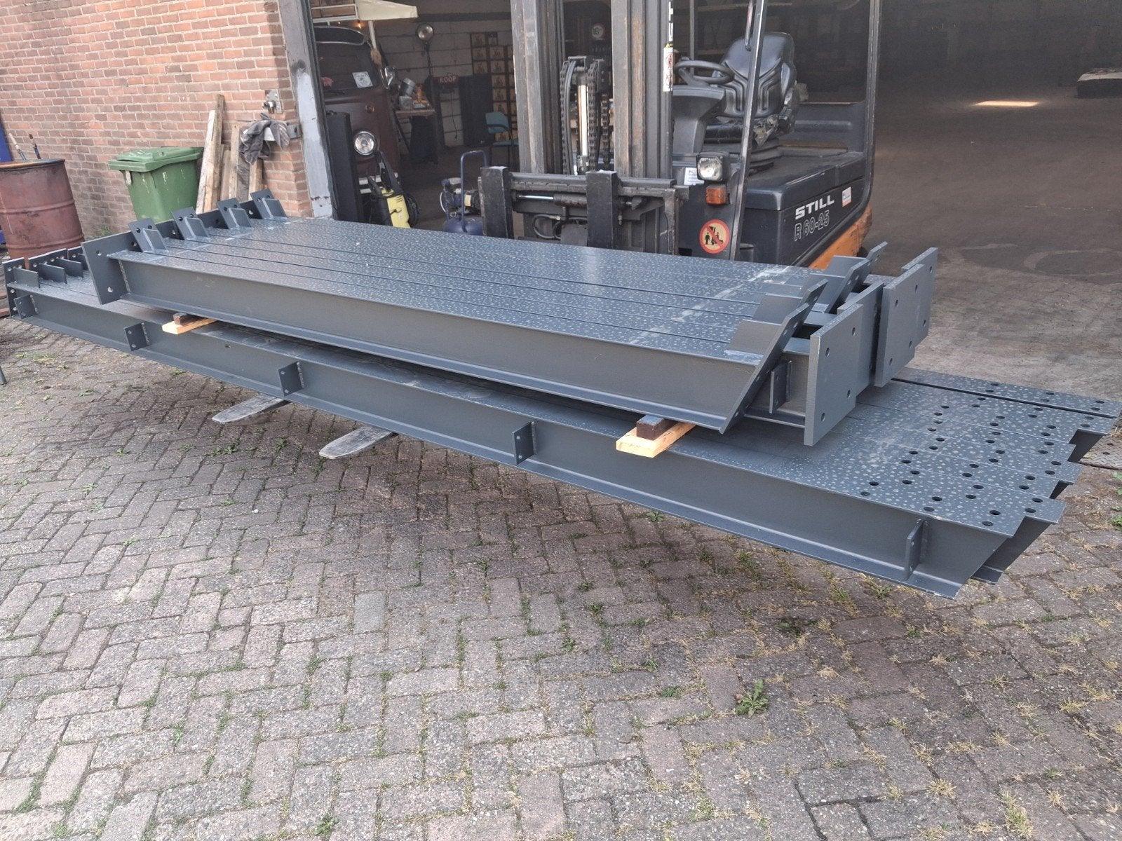 Staalconstructie Loods Spanten 6.5m br. Vergunningsvrij !, Ophalen, Nieuw