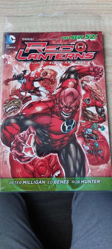 Red Lanterns Vol. 1: Blood and Rage (The New 52!), Eén comic, Amerika, Ophalen of Verzenden, Zo goed als nieuw