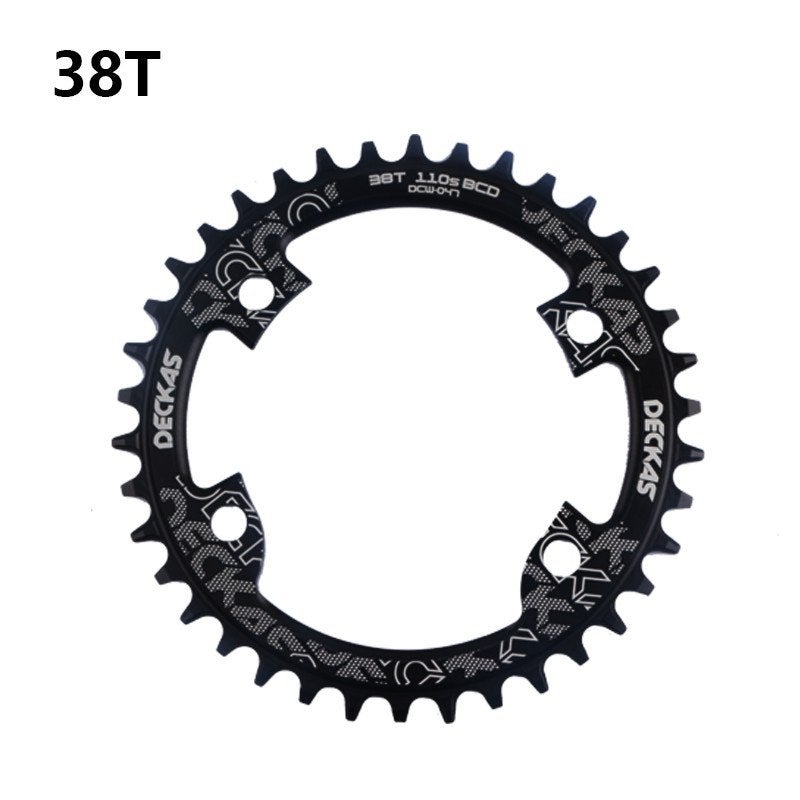 DECKAS 38T Asymmetrisch Voortandwiel 96 BCD, DECKAS, Nieuw, Derailleur of Ketting, Aluminium