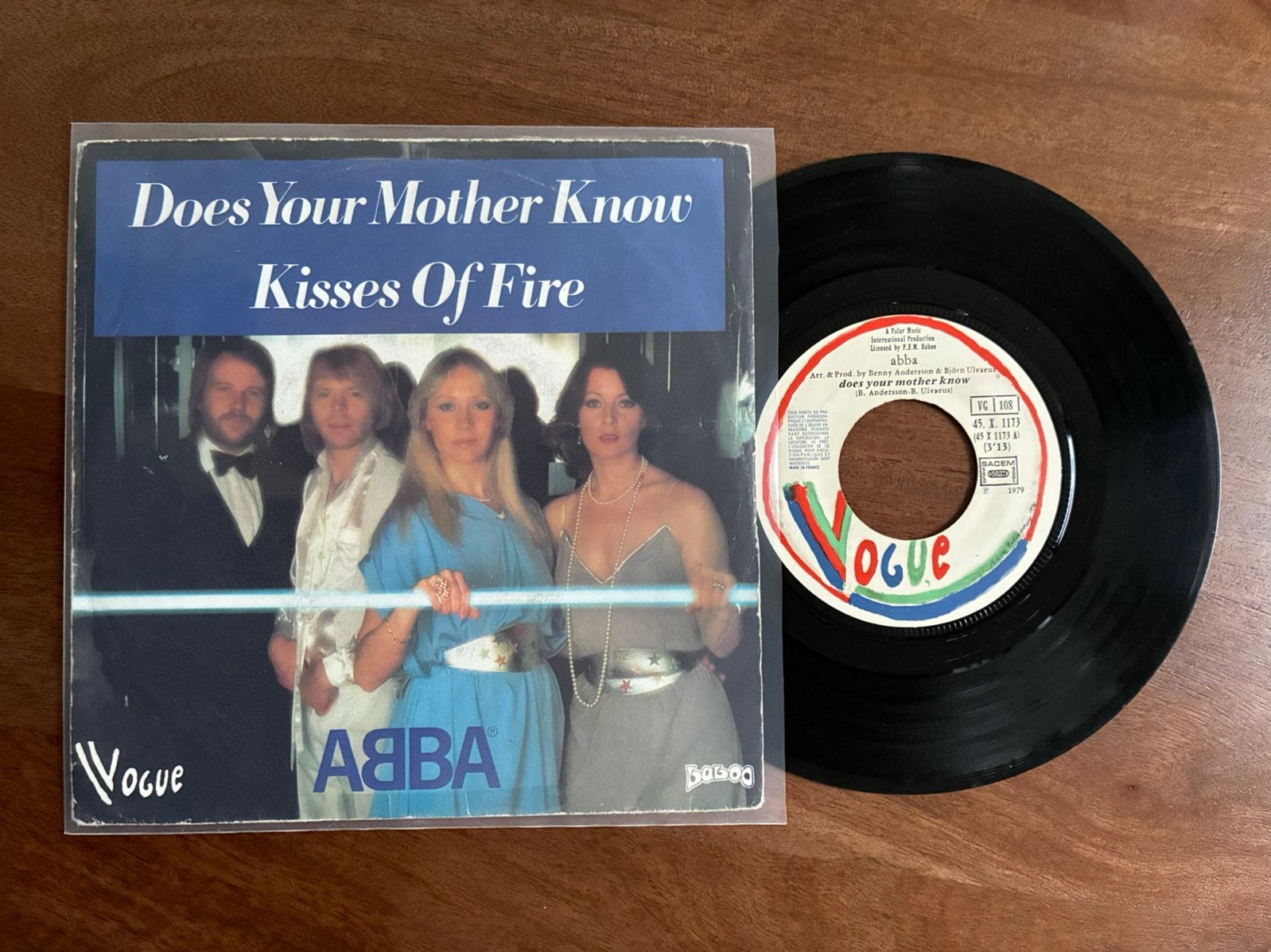 ABBA - Does your mother know, Cd's en Dvd's, Vinyl Singles, Ophalen of Verzenden