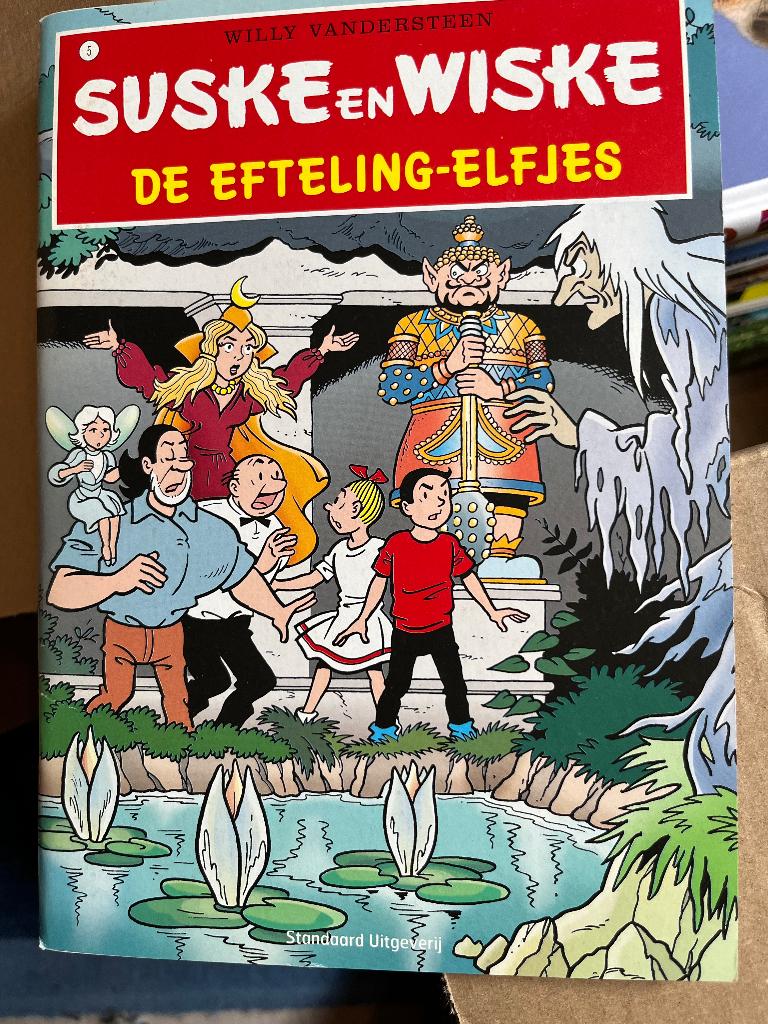 Suske en Wiske (nummer 5) De Efteling-Elfjes, Boeken, Stripboeken, Eén stripboek, Ophalen of Verzenden, Zo goed als nieuw, Willy Vandersteen